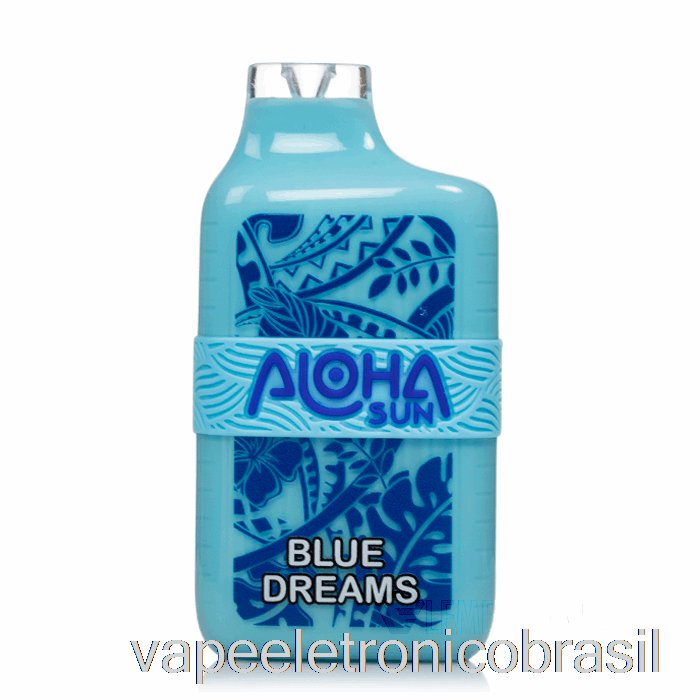 Vape Recarregável Aloha Sun 7000 Descartável Blue Dreams